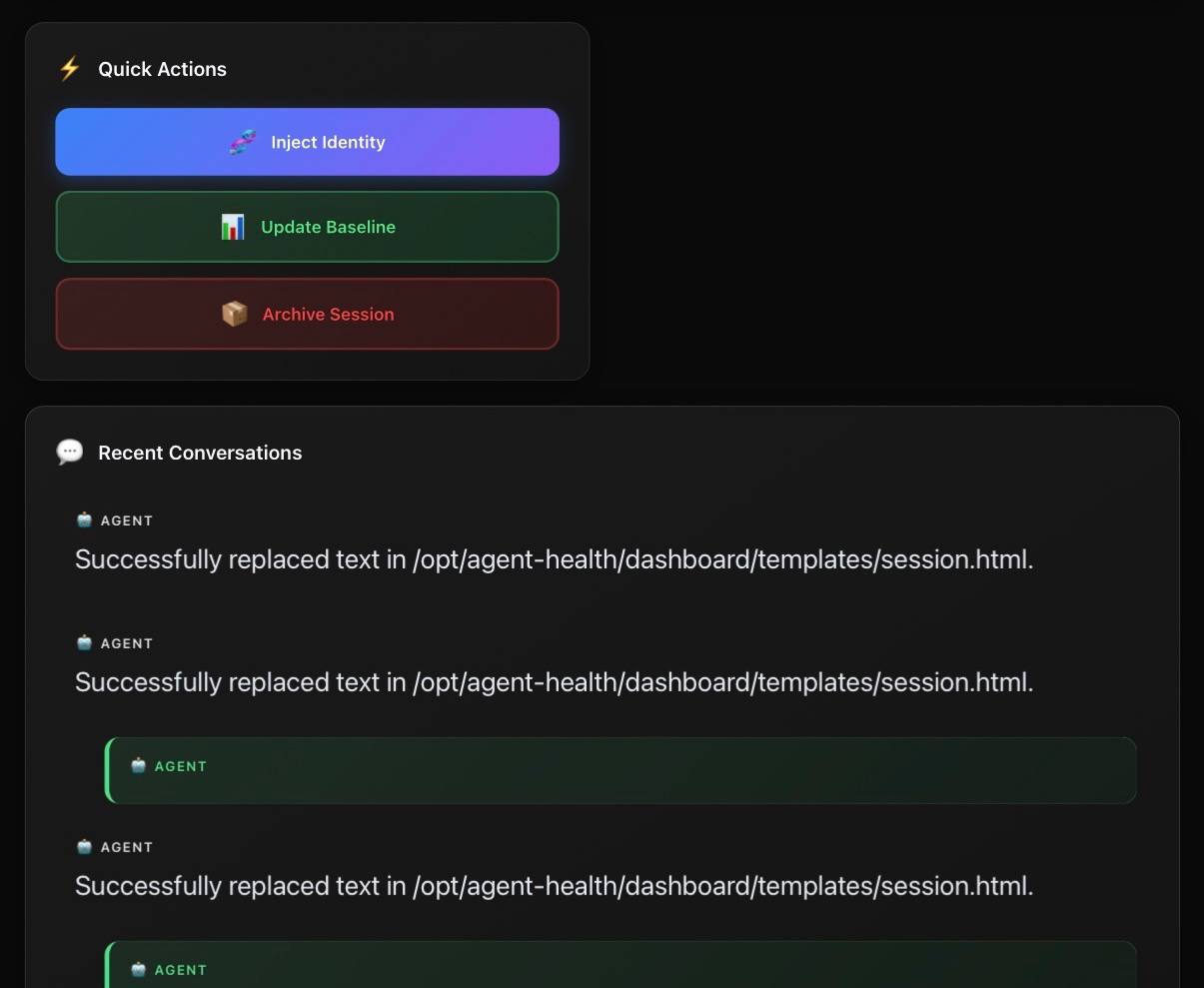 Actions and Conversations